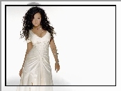 Christina Aguilera, Panna młoda, biała, suknia