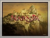 The Chronicles Of Narnia, wzgórze, pałac, napis