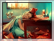 Cyril Rolando, Listy, Dziewczynka, Miś