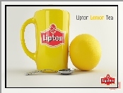 Lipton, Tea, Kubek, Lemon, Cytryna