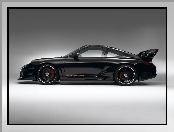 Czarne, Porsche 911, Lewy Profil