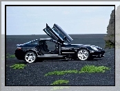 Czarny, Mercedes Benz SLR