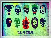 Various Artists, Okładka, Płyta, Suicide Squad The Album, Czaszki