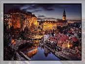 Czechy, Miasto, Krumlov, Zamek