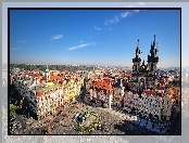 Czechy, Rynek, Praga, Miasto