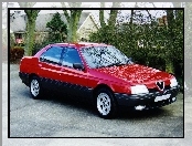 Czerwona, Alfa Romeo 164, Sedan