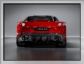 Czerwone, Auto, Ferrari 599 GTO