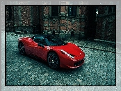 Ulica, Czerwone, Ferrari 458 Italia, 2009 - 2015, Bruk