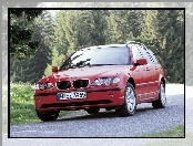 Czerwone, BMW E46, Kombi