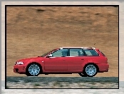 Czerwone, Audi RS4, Avant