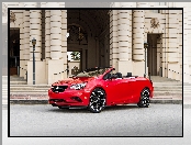 Czerwony, Budynek, Buick Cascada, Sport