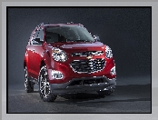 Chevrolet, Czerwony, Equinox