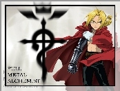 ręka, człowiek, peleryna, Full Metal Alchemist, postać, zbroja