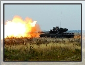 Czołg, T-80, Wystrzał