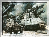 Czołgi, Tiger II, Żołnierze