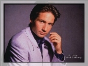 David Duchovny, koszula, marynarka