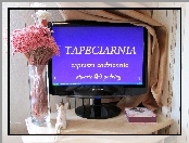 Dekoracja, Monitor, Tapeciarnia, Zaproszenie, Reklama