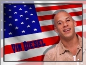 Vin Diesel, flaga