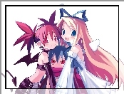 Disgaea, włosy, dziewczyny, oczy