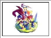 Disgaea, tasak, ludzie, pingwiny