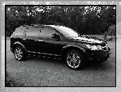 Dodge Journey, Zdjęcie, Czarno, Białe