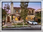 Dom, Ulica, Białe, Lamborghini