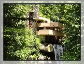 Dom, Fallingwater, Frank Lloyd Wright