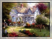 Dom, Ogród, Thomas Kinkade