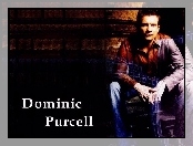 Dominic Purcell, jeansy, koszula