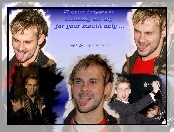 Dominic Monaghan, mikrofon, język