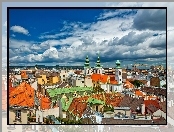 Dachy, Domów, Chmury