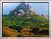 Góry, Drzewa, Jesień