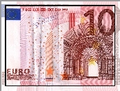 Banknot, Dziesięć, Euro