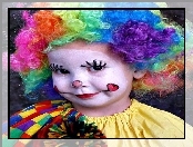 Dziewczynka, Klown