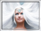Kobieta, Elf, Diadem