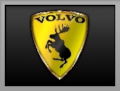 Emblemat, Volvo, Samochodowy, Łoś