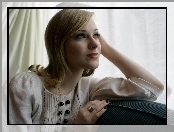 Evan Rachel Wood, Bluzeczka, Spojrzenie, Blondynka