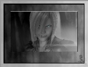 facet, oczy, osoba, Ff 7 Advent Children, twarz