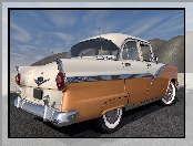 Ford Fairlane Town Sedan, 3D, 1956, Zabytkowy