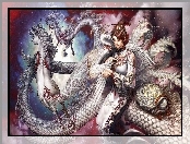 Kobieta, Fantasy, Grafika