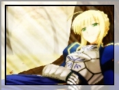 Fate Stay Night, zbroja, dziewczyna