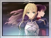 Fate Stay Night, dziewczyny, twarze