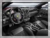 Ferrari 599, Ciemne, Wnętrze
