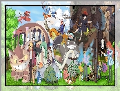 Fujimoto, Spirited Away W krainie bogów, Filmy, Anime, Studio Ghibli, Księżniczka Mononoke, Ruchomy zamek Hauru, Szkarłatny pilot, Podniebna poczta Kiki, Opo, Nausicaa z Doliny Wiatru, Japonia, Laputa – podniebny zamek, Mój sąsiad Totoro, Ponyo