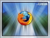 FireFox, przeglądarka, grafika, lis, ogień