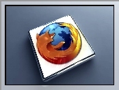 Logo, Firefox, Podkładka