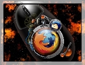 Mozilla Firefox, Myszka