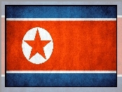 Flaga, Państwa, Korea Północna