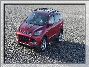 bordowy, Ford Escape