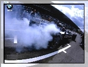Formuła 1, BMW Sauber, palenie opon